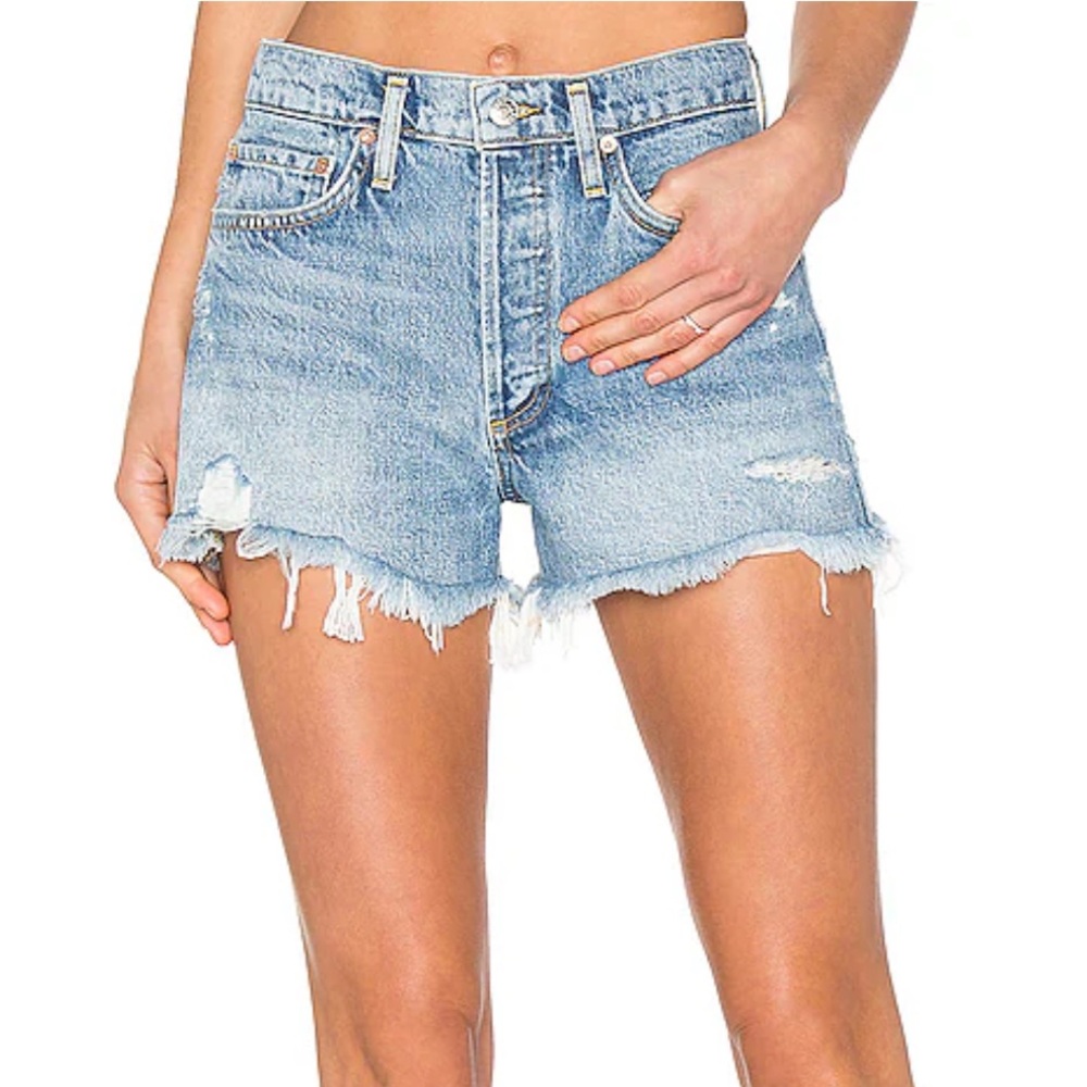 AGOLDE Parker Vintage Cutoff Shorts (size 26)